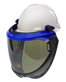 40 cal/cm² Lift Front Face Shield with Slotted Visor
