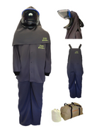 Premium lightweight Cat 4 PYRAD® suit by GORE-TEX LABS incl. jacket, bib and hood with cooling system -Without Gloves