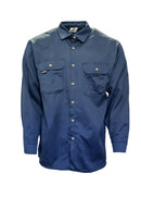 Navy Blue VINEX® Shirt - Button Front